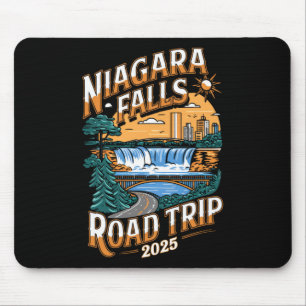 Niagara Falls Road Trip 2025 - Summer Vacation  Mouse Pad