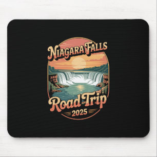 Niagara Falls Road Trip 2025 Summer Vacation Souve Mouse Pad
