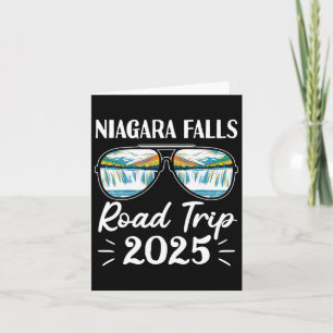 Niagara Falls Road Trip 2025 Sungles Family Vacati Card
