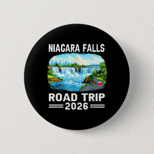 Niagara Falls Road Trip 2026 Family Trip Vacay 2 Inch Round Button