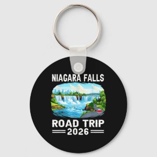Niagara Falls Road Trip 2026 Family Trip Vacay Keychain