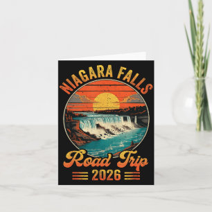 Niagara falls road trip 2026 summer vacation famil card