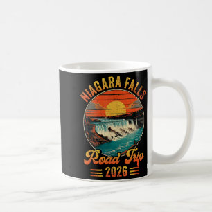 Niagara falls road trip 2026 summer vacation famil coffee mug
