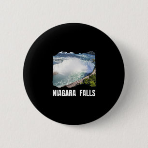 Niagara Falls Road Trip Summer Family Adventure Fu 2 Inch Round Button