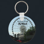 Niagara Falls, SkyWheel - Keychain<br><div class="desc">One of the main attractions in Niagara Falls is the SkyWheel located on Clifton Hill in Ontario, Canada. The view from this slow moving ferris wheel is breath taking! And now you can have this little keepsake to remember your visit to the falls. This professional image is exclusive to SON...</div>
