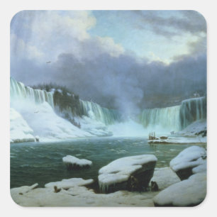 Niagara Falls Square Sticker