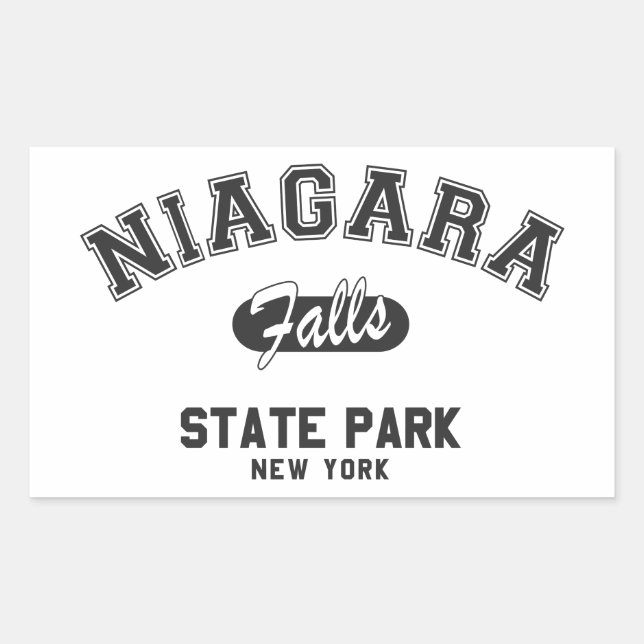 Niagara Falls State Park, New York Sticker (Front)