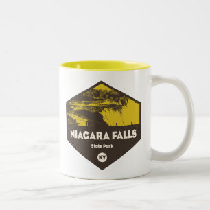 Niagara Falls State Park New York Two-Tone Coffee Mug