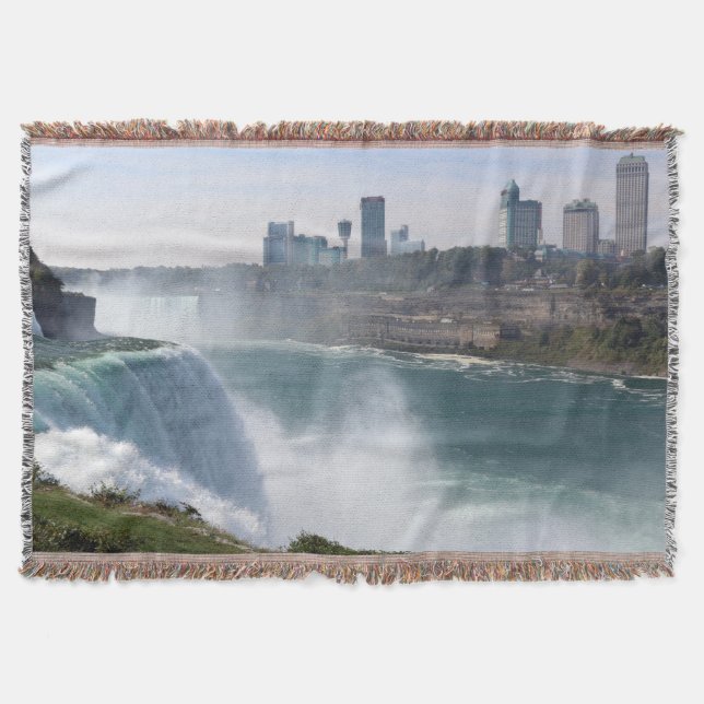 Niagara Falls Throw Blanket (Front)
