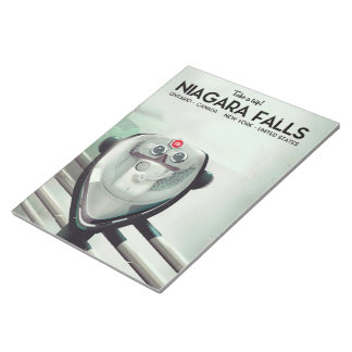 Niagara Falls - USA - Canada Vintage travel poster Notepad