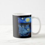 Niagara Falls - Van Gogh Style - Starry Night  Coffee Mug<br><div class="desc">Niagara Falls - Van Gogh Style - Starry Night</div>