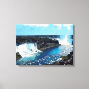 NIAGARA FALLS - view Canvas Print