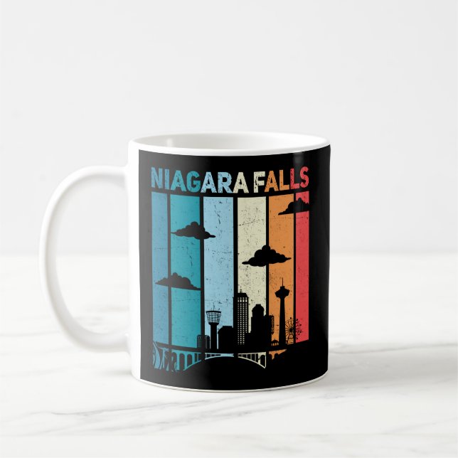 Niagara Falls Waterfall Canada Niagara Falls Coffee Mug (Left)