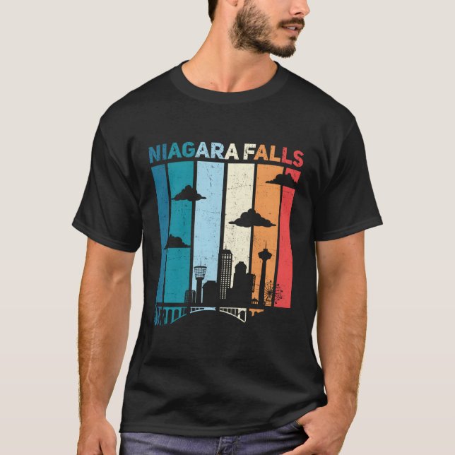 Niagara Falls Waterfall Canada Niagara Falls T-Shirt (Front)