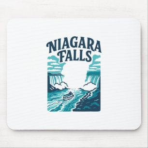 Niagara Falls Waterfall The Falls Souvenir Gift Va Mouse Pad
