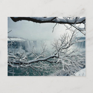Niagara Falls winter, Ontario, Canada Postcard