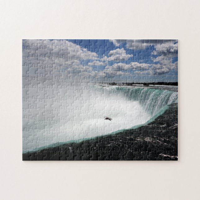 Niagara Falls with Seagull Jigsaw Puzzle (Horizontal)