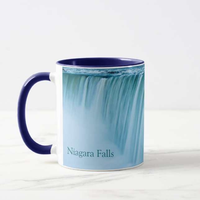 Niagara Falls with text Mug (Left)