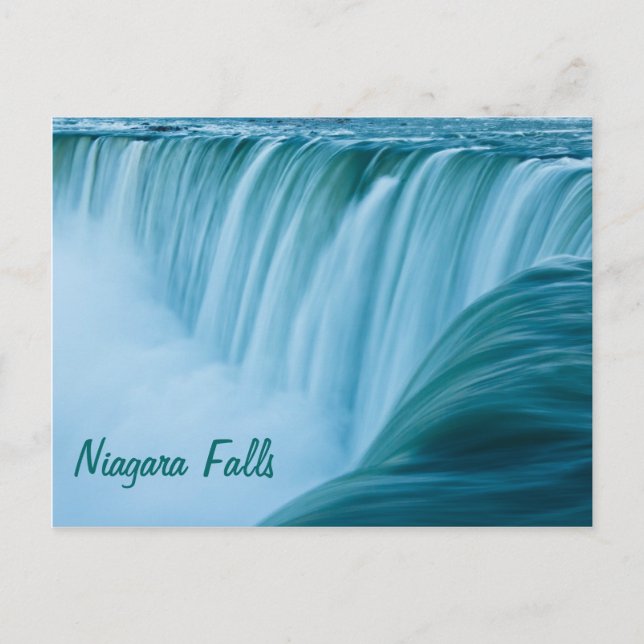 Niagara Falls with text Postcard (Front)