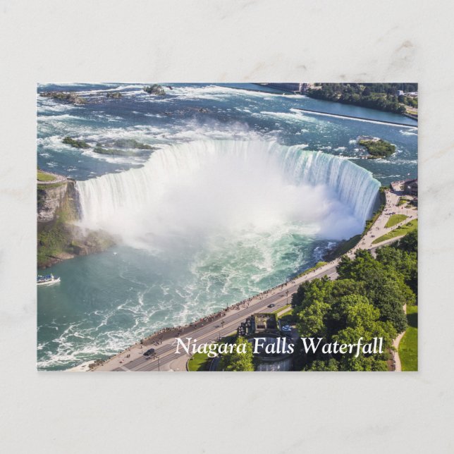 Niagara Horseshoe Falls waterfall Canada Postcard (Front)