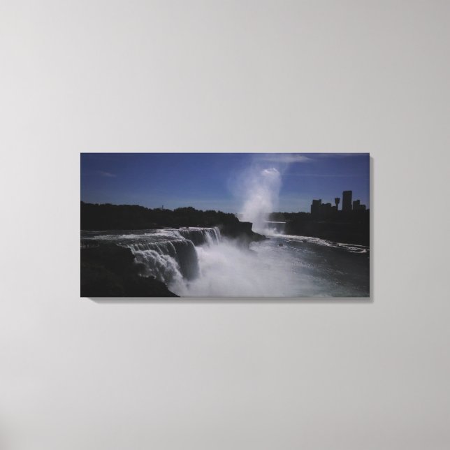 Niagara Mist Rising Canvas Print (Front)