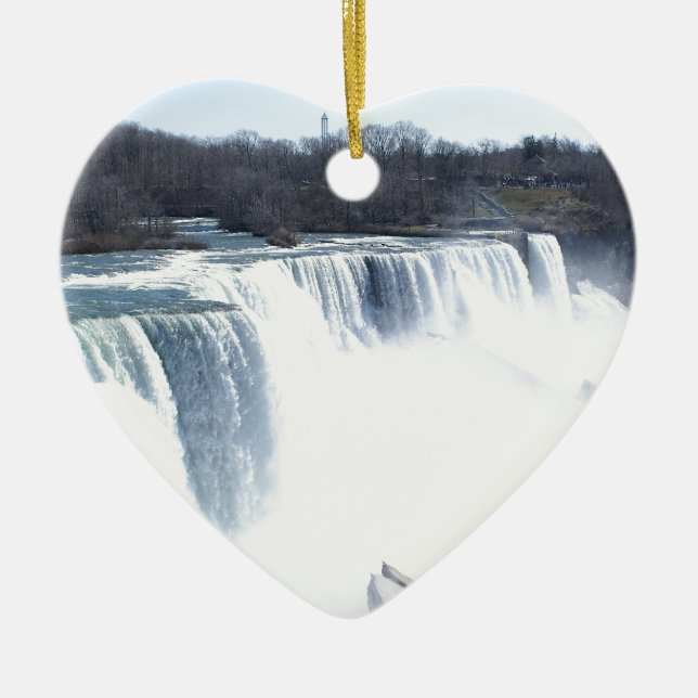 Niagra Falls products Ceramic Ornament (Front)