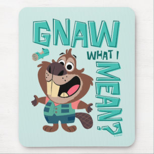 Nibbles Maplestick - Gnaw What I Mean? Mouse Pad