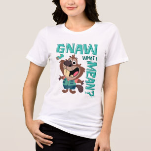 Nibbles Maplestick - Gnaw What I Mean? Tri-Blend Shirt