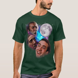 Nic Cage Howl at the Moon T-Shirt