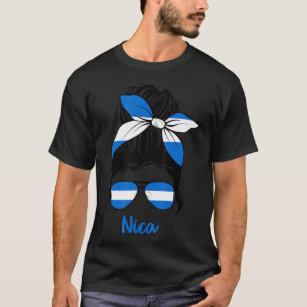 Nica Girl Nicaraguan girl Nicaragua Nicaraguense T T-Shirt