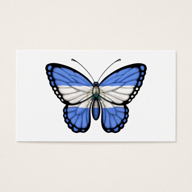 Nicaragua Butterfly Flag (Front)
