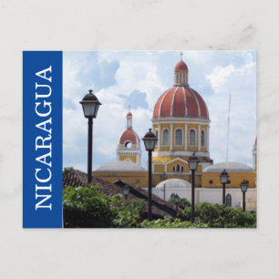 nicaragua cathedral postcard