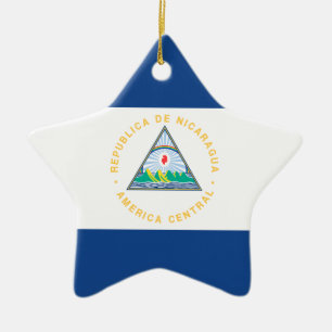 Nicaragua Ceramic Ornament