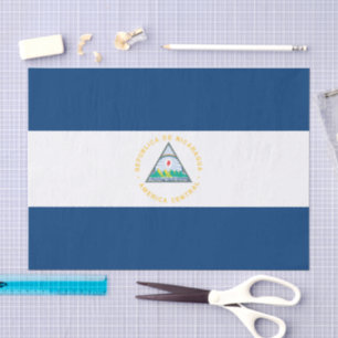 Nicaragua fashion, Nicaragua Flag tissue paper