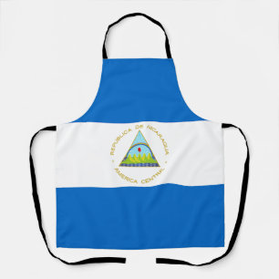 Nicaragua Flag Apron
