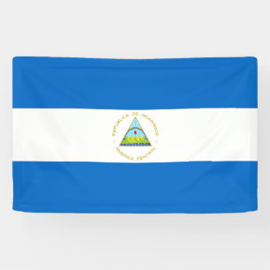 Nicaragua Flag Banner