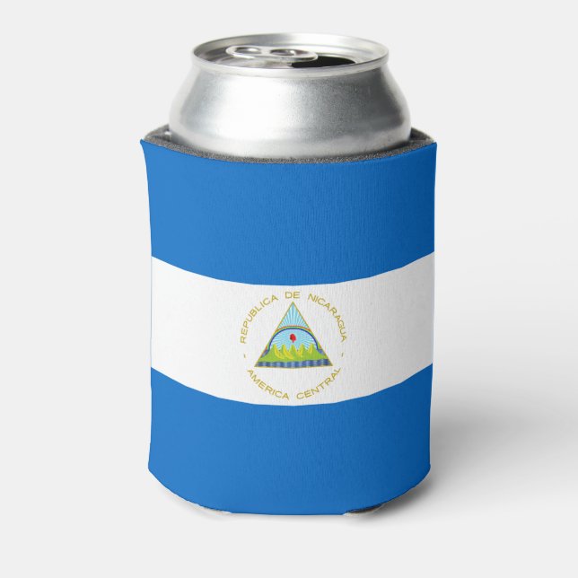 Nicaragua Flag Can Cooler (Can Back)