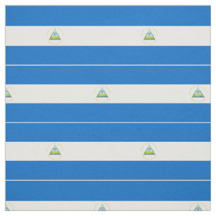 Nicaragua Flag Fabric