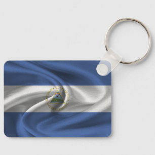 Nicaragua Flag Keychain
