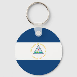 Nicaragua Flag Keychain