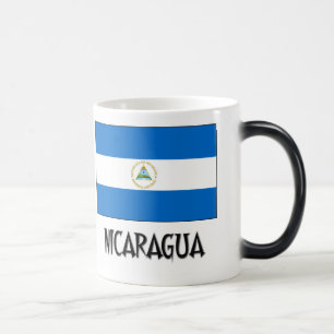 Nicaragua Flag Magic Mug