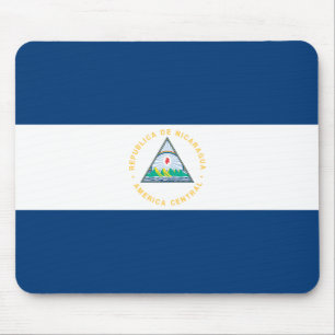 Nicaragua Flag Mouse Pad