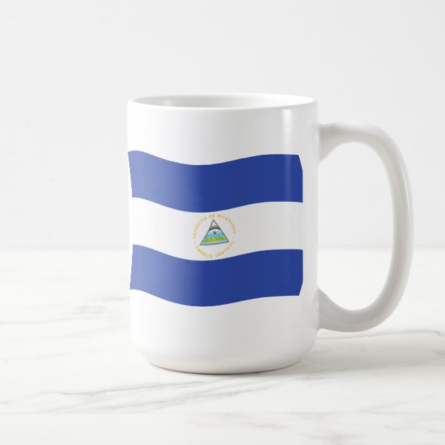 Nicaragua Flag Mug (Right)