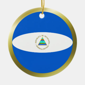Nicaragua Flag Ornament