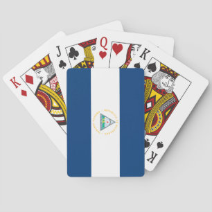 Nicaragua Flag Playing Cards
