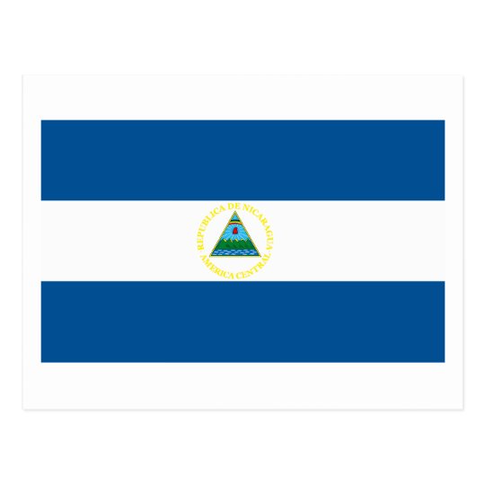 Nicaragua Flag Postcard