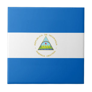 Nicaragua Flag Tile