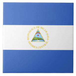 Nicaragua Flag Tile