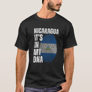 Nicaragua It's In My DNA Matching Nicaraguan Men W T-Shirt