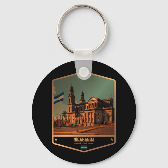 Nicaragua Keychain (Front)